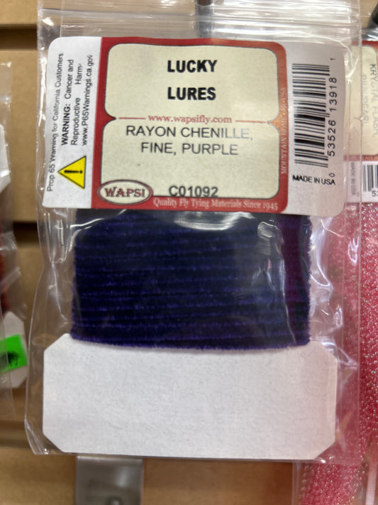 Wapsi Rayon Chenille Fine - Purple