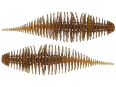 Geecrack Bellows Shad 2.8" - Green Pumpkin - Lucky Lure Tackle