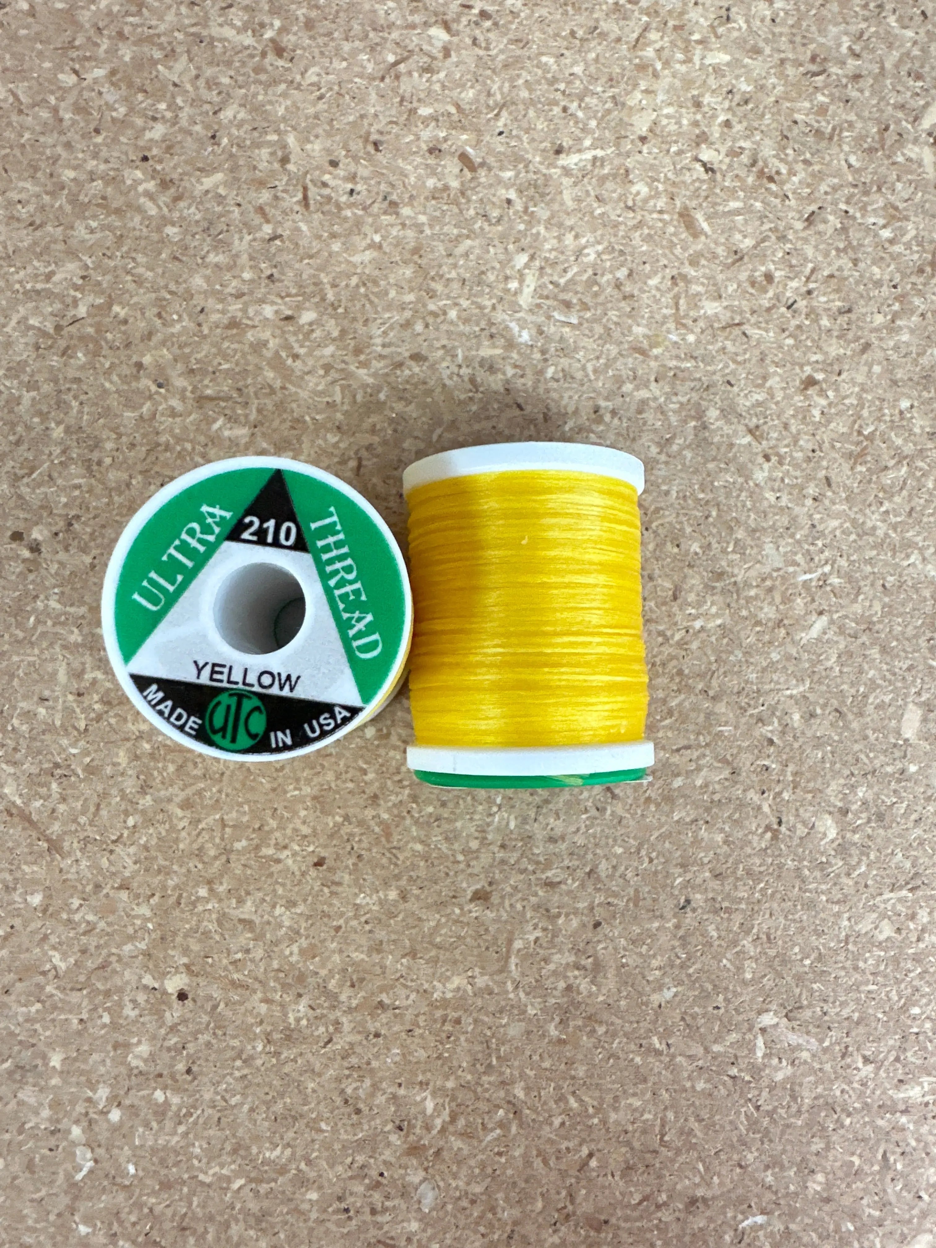 Wapsi Ultra Thread Wapsi Ultra Thread 210 - Yellow - Lucky Lure Tackle