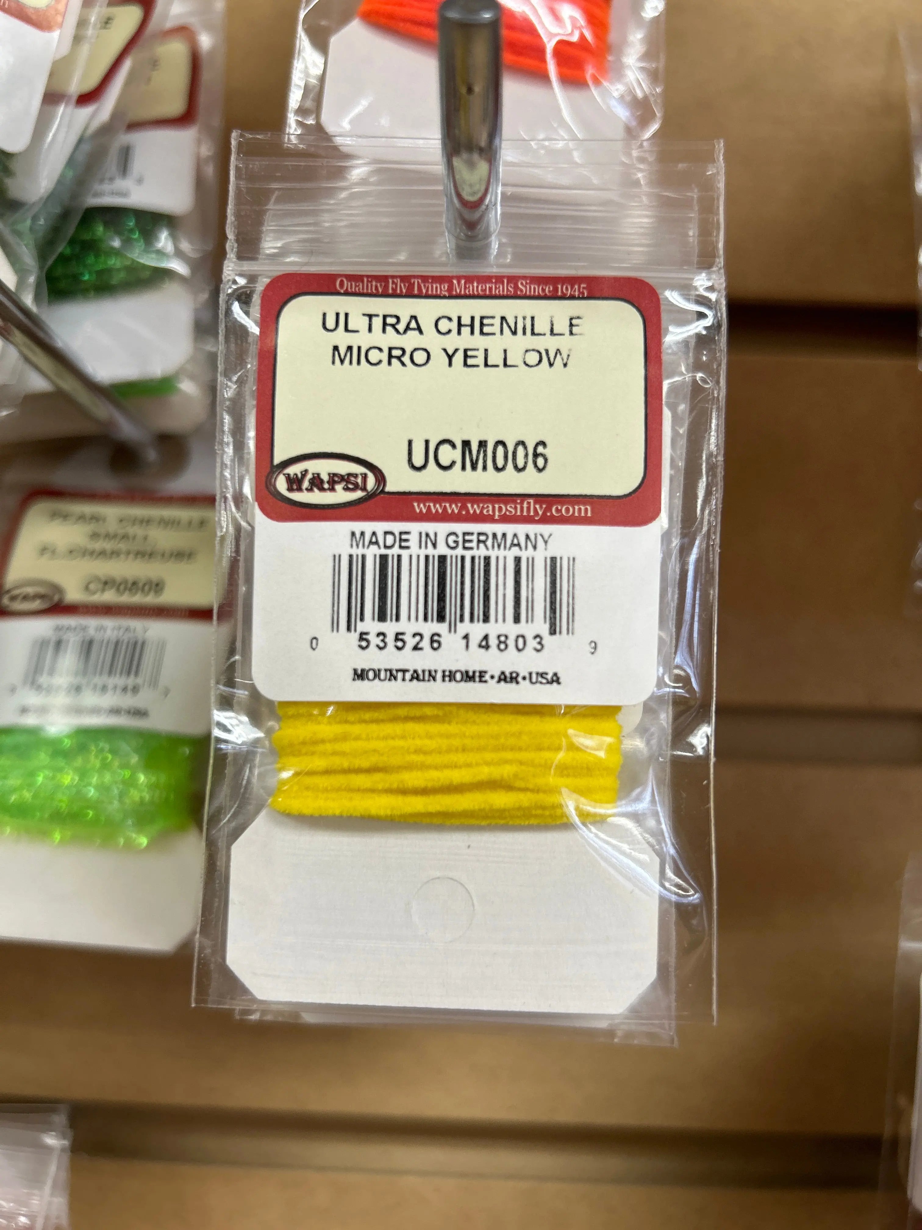 Wapsi Ultra Chenille Micro - Yellow – Lucky Lure Tackle