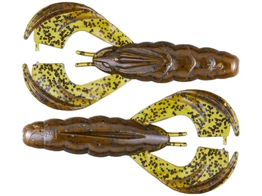Z-Man HELLA CRAWZ 3.75" - Green Pumpkin 3 PACK