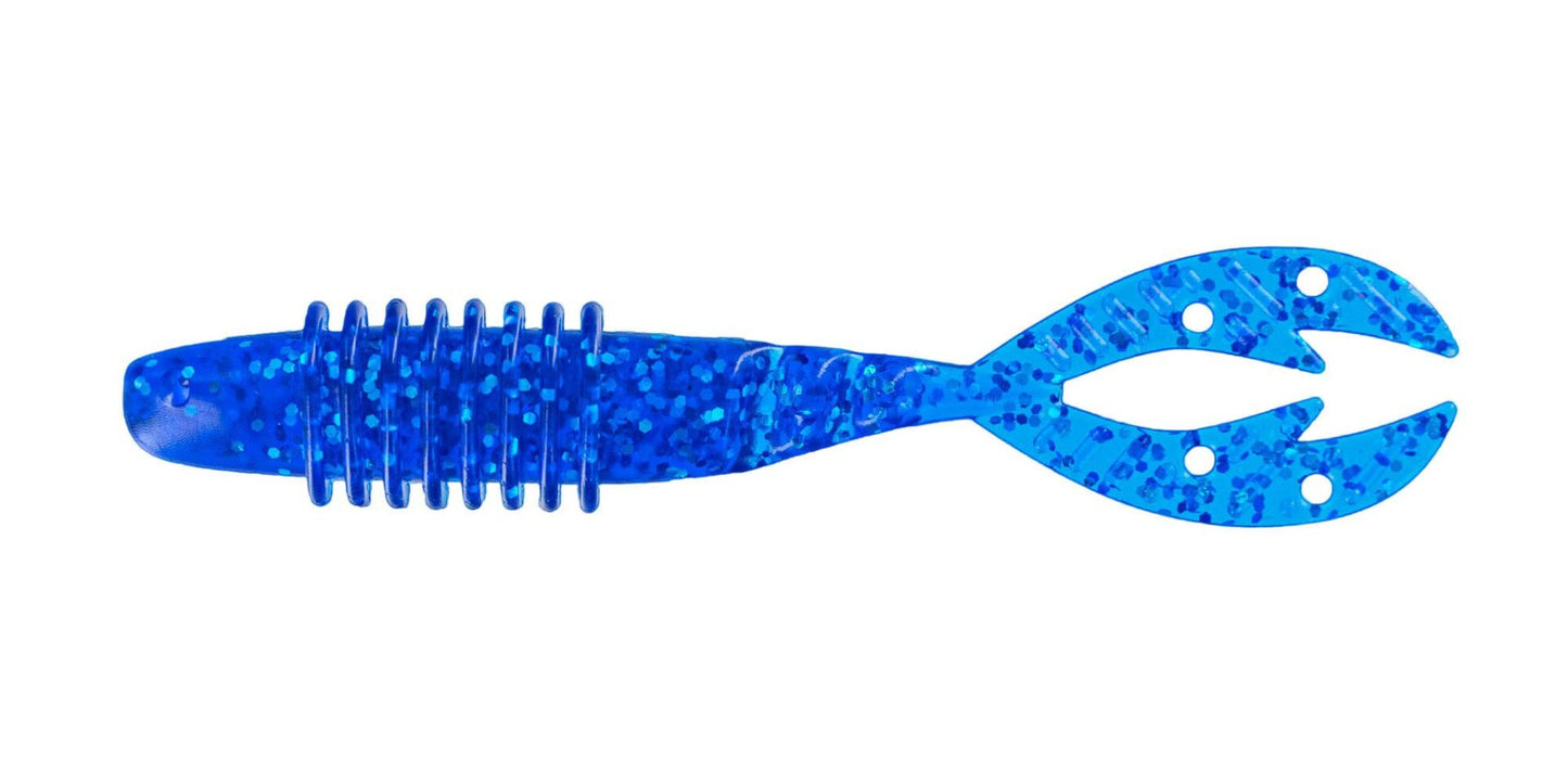 Big Bite 4.25" Kamikaze Swimon - Saphire Blue 6pk