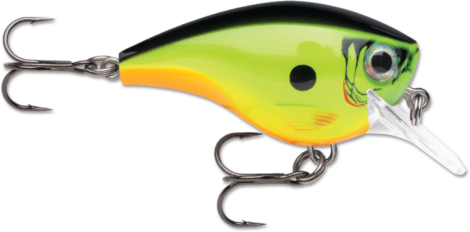 Rapala Balsa Xtreme Brat 06 - Chartreuse Shad