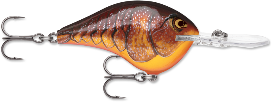 Rapala Dives-To 10 - Dark Brown Crawdad