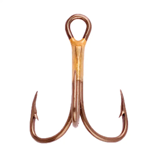 Eagle Claw Triple Treble Hook Sz 10 - Bronze  20pk