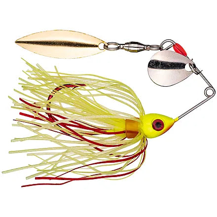 Strike King Bleeding Mini-King Spinnerbait 1/8oz - Bleeding Chart White