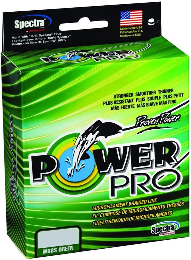 Power Pro Braid 15lb 150 yds - Moss Green