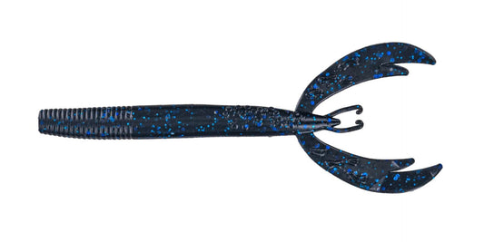 Big Bite Scentsation Quarantine Craw 4.25" - Black Blue Flake 9pk