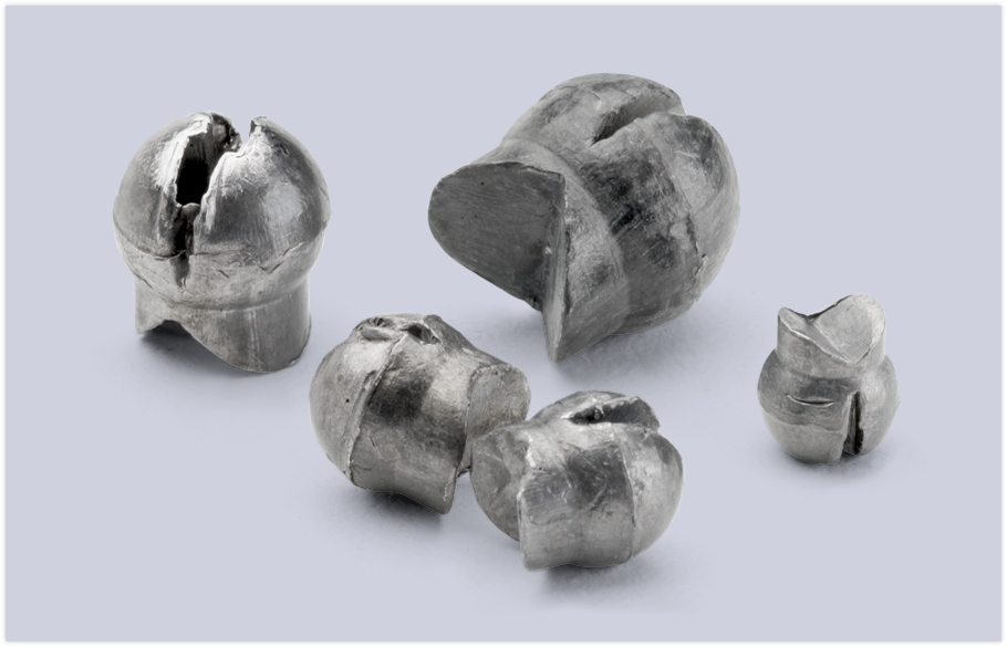 Bullet Weights Reusable Split Shot #3  15ct