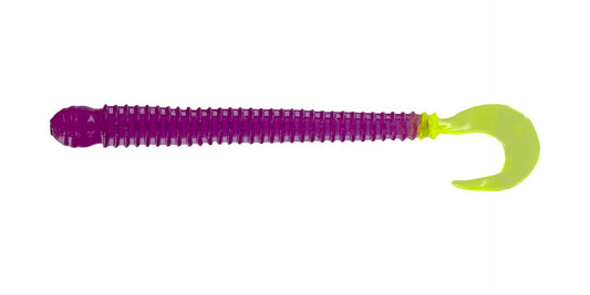 Big Bite 4" Disc Worm - Purple Chart Tail