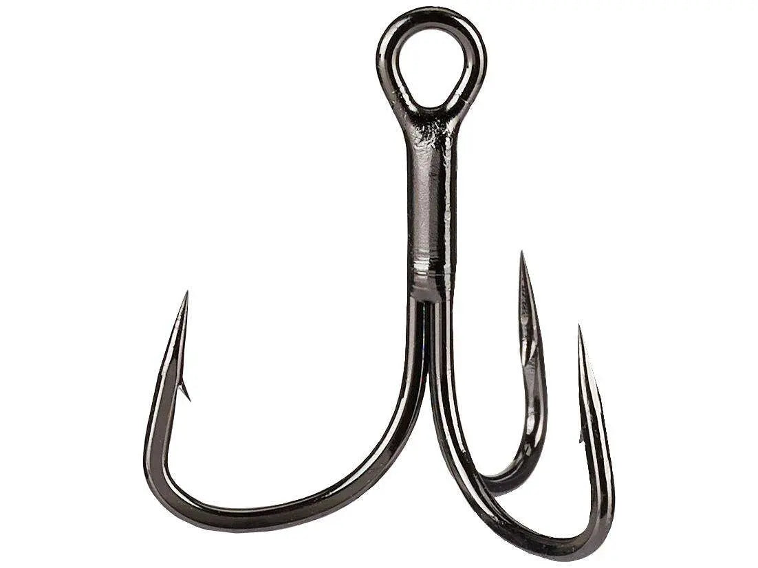Berkley Fusion19 Medium Shank EWG Treble Hook - Black