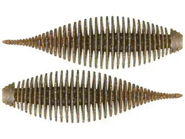 Geecrack Bellows Shad Floating 3.8" 3pk Geecrack