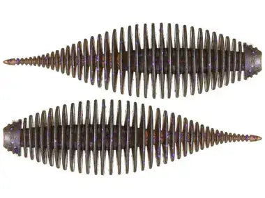 Geecrack Bellows Shad Floating 3.8" 3pk Geecrack