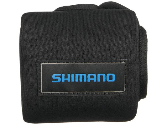 Shimano Neoprene Reel Cover - Large Black - Lucky Lure Tackle