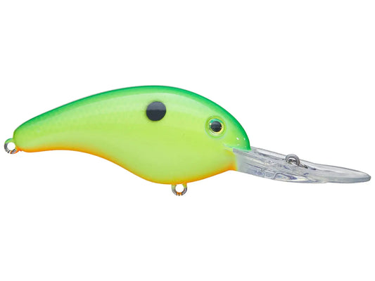 Strike King Pro Model 6XD (Extra deep) Crankbait - Chartreuse Green Back