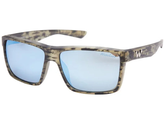 WaterLand Slaunch Sunglasses - BlackWater - Blue Mirror