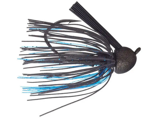 Jewel Pee-Wee Spider HD Jig 7/16oz Black/Blue - Lucky Lure Tackle