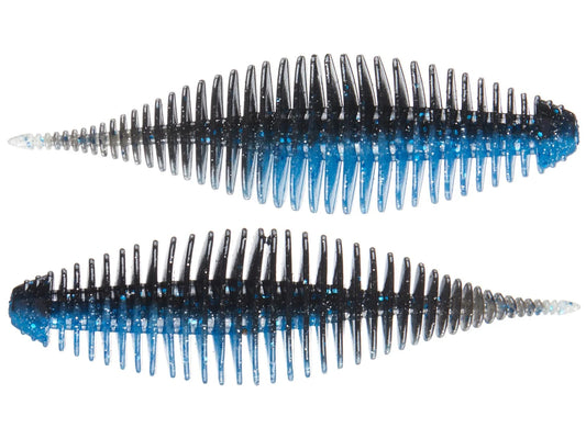 Geecrack Bellows Shad 3.8" - Dark Matter V 5pk