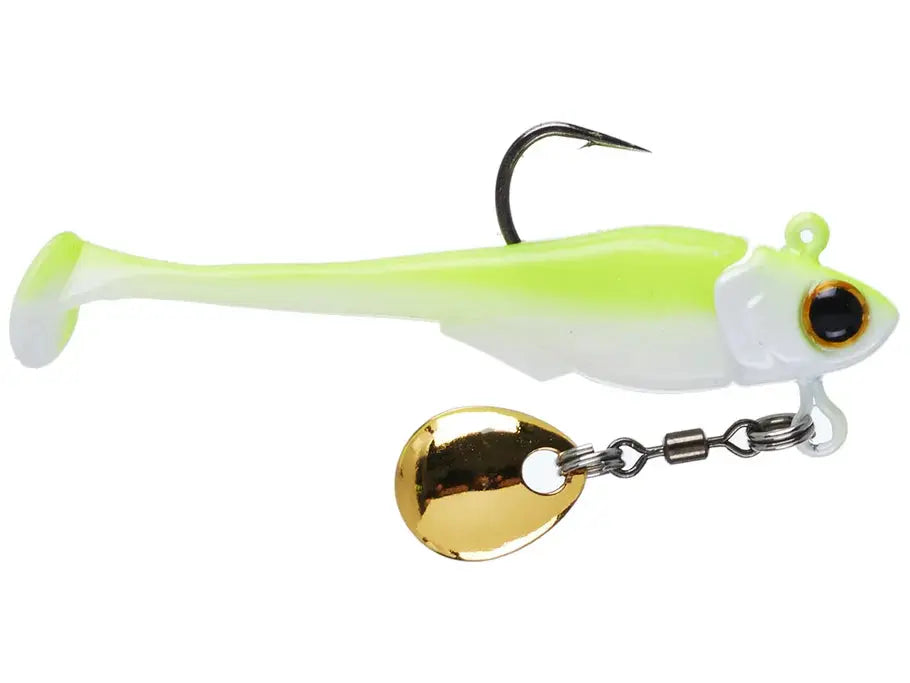 6th Sense Pecos Underspin 1/8oz- Chartreuse Minnow - Lucky Lure Tackle