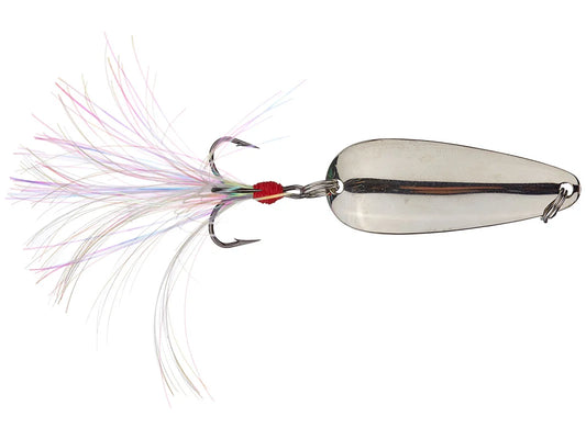 Nichols Lures Mojo Spoon - Silver Chrome
