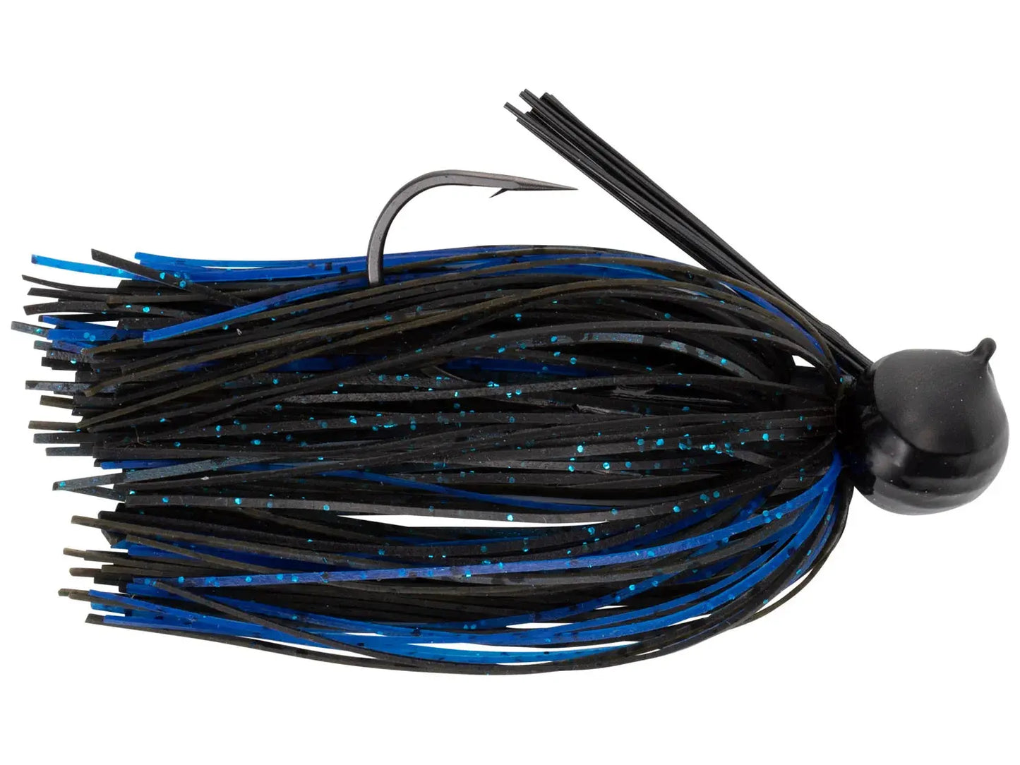 War Eagle Pro Football Jig - 1/2 Black Blue Shiner