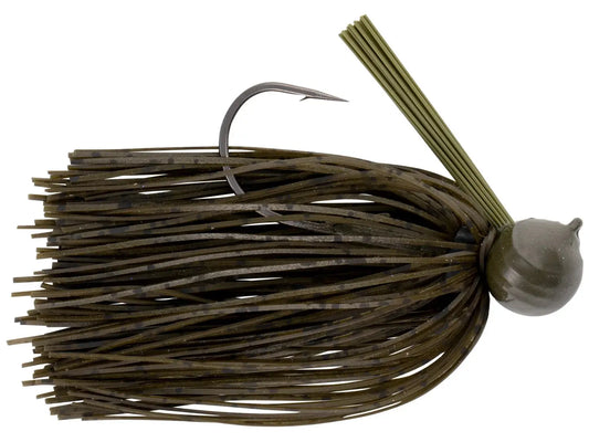 War Eagle Pro Football Jig - 1/2 Green Pumpkin