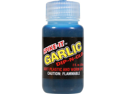 Spike-It Dip-N-Glo 2oz - Blue - Garlic Scented