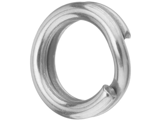 Owner Hyperwire Split Ring Size 4 Blk Chrome 10pk