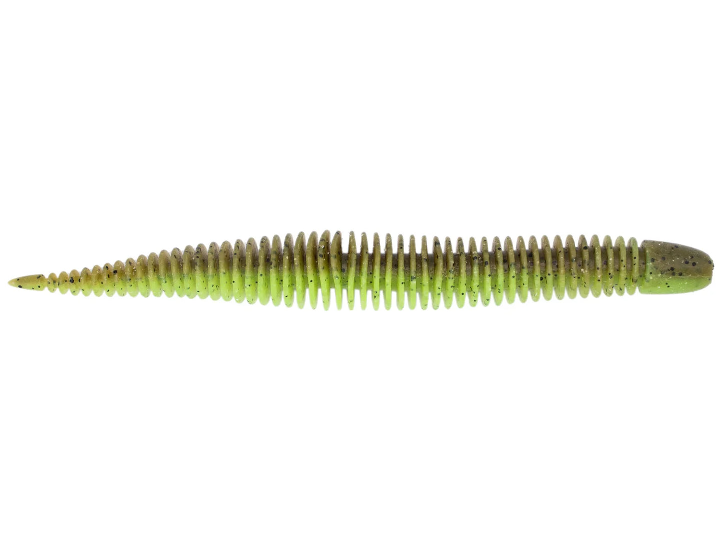 Geecrack Bellows Stick 5.8" - Green Pumpkin Chartreuse 6pk