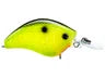 Yozuri 3DR-X Flat Crank 55 - Black Back Chartreuse