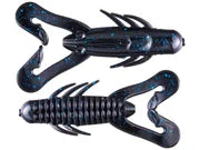 Gene Larew Hammer Craw 8pk - Black Blue