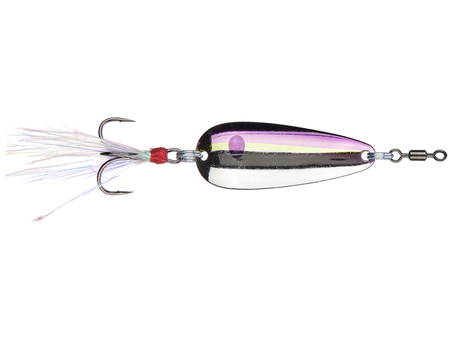 Nichols Lures Mojo Spoon - Purple Threadfin