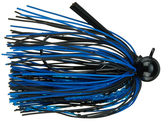 Hag's Tsunami Tungsten Football Jig 1/4oz Black&Blue