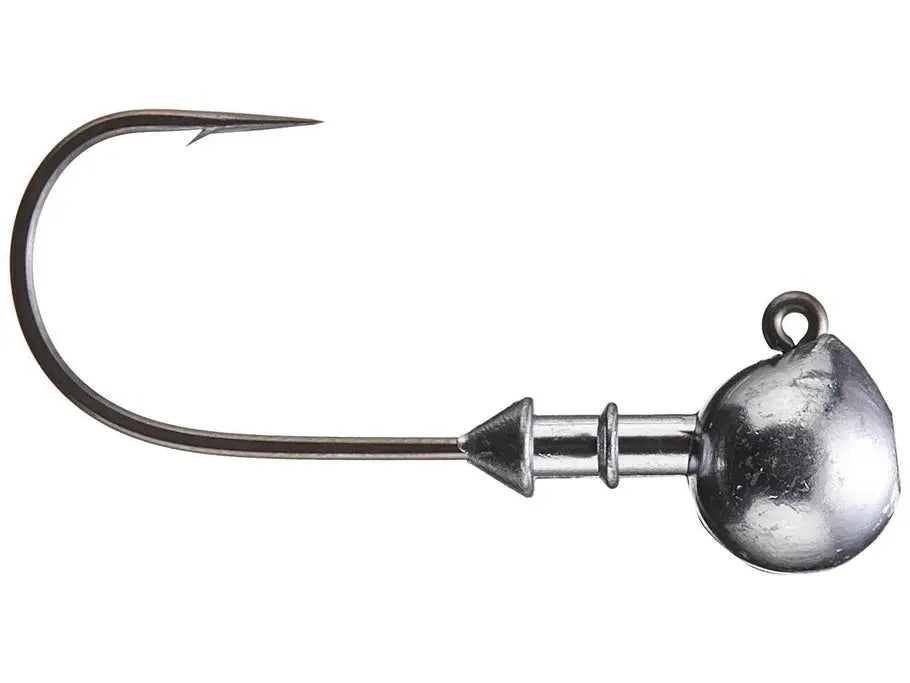 Hayabusa FPJ960 Multi-Use Round Ball Jig Head 1/0-1/8oz - Black Matte - 4pc