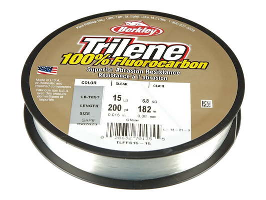 Berkley Trilene 100% Fluorocarbon Line Clear