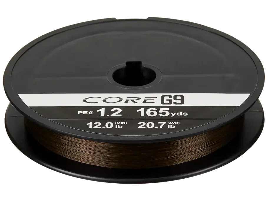 Shimano Core G9 Braided Line - Dark Mocha
