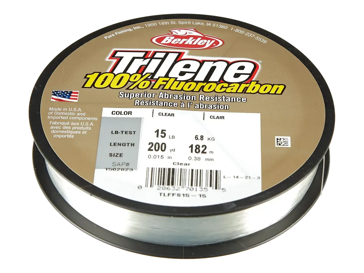 Berkley Trilene 100% Fluorocarbon Line Clear