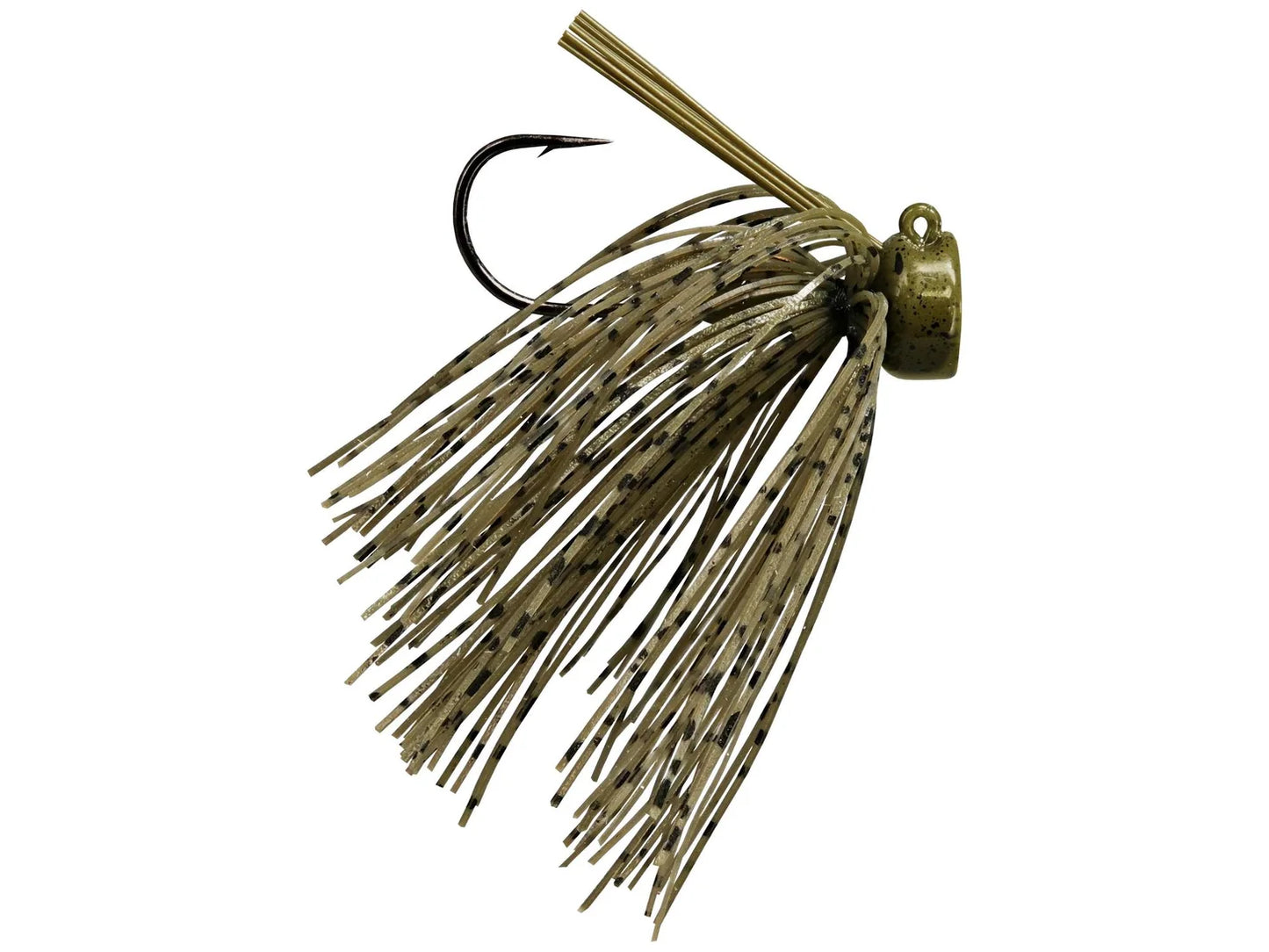 Buckeye Lures BFS Spot Remover Jig - 3/16oz Natural Green Pumpkin