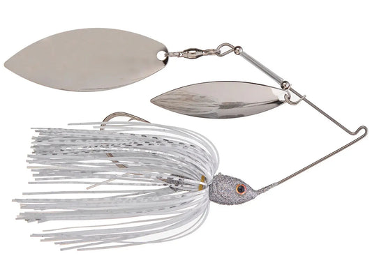 Strike King Tour Grade Spinnerbait 1/2oz Willow/Willow - White/Silver