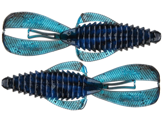 Strike King Rage Bug - Black Blue Swirl