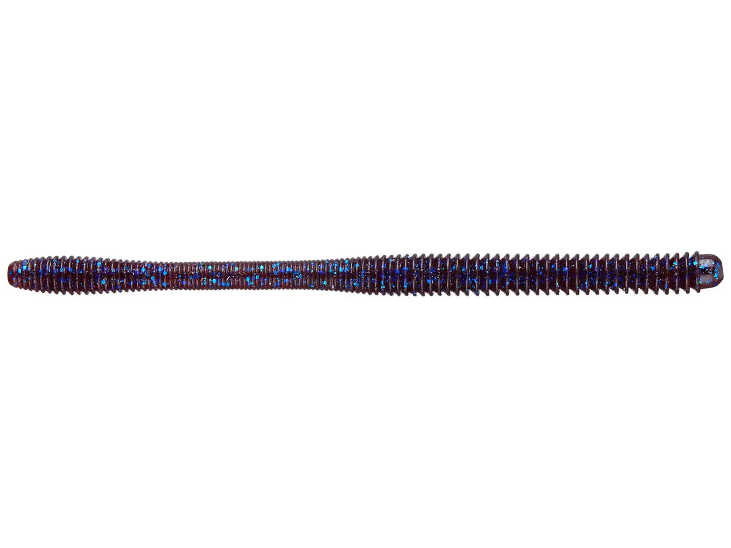 Divine Shakey Worm 6.3"- Plum Fleck - Lucky Lure Tackle