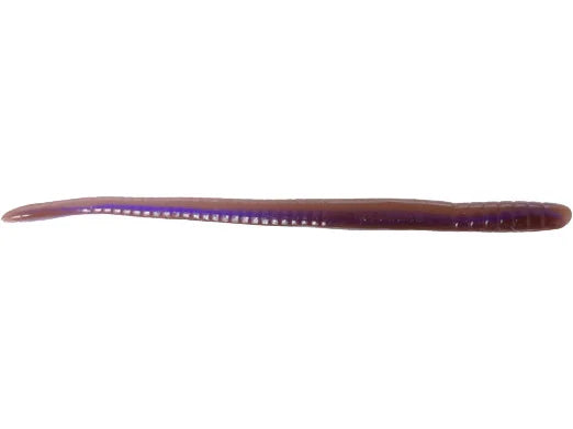 Roboworm Straight Fat 6'' Oxblood Light Red Fl  8pk