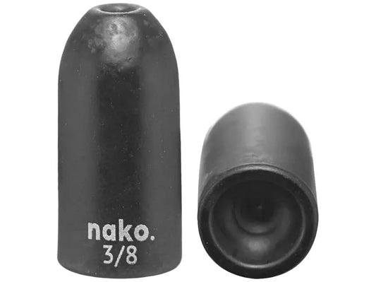 Nako Tungsten Worm Weight -5/16oz Black 5pk