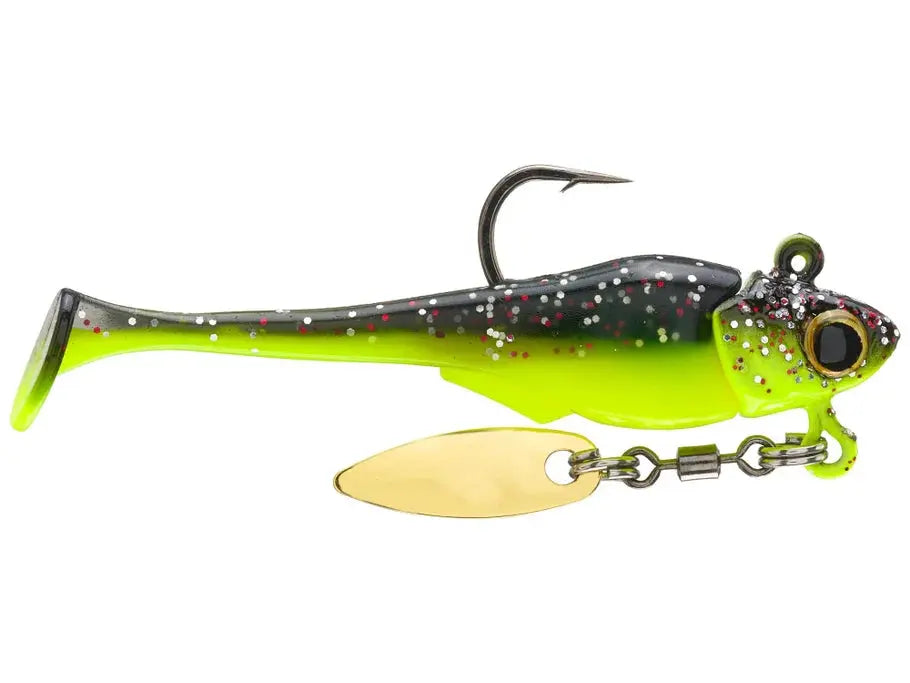 6th Sense Pecos Underspin Jighead-Willow Version