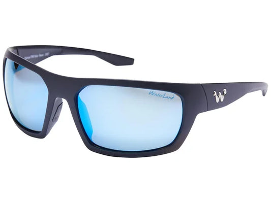 WaterLand Milliken Sunglasses - Black - Blue Honey Mirror