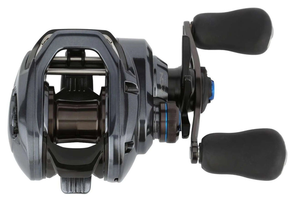 baitcasting iridescent reel shimano SLX 70HG A 7.2:1 Baitcaster Mystery Tackle Box Walleye lurestyle:Swimming Plugs profile reels excel in Color:Angry Gill