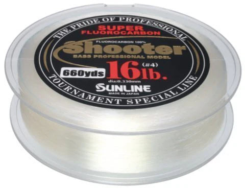 Sunline Shooter Super Fluoro 16lb 660yds - Clear