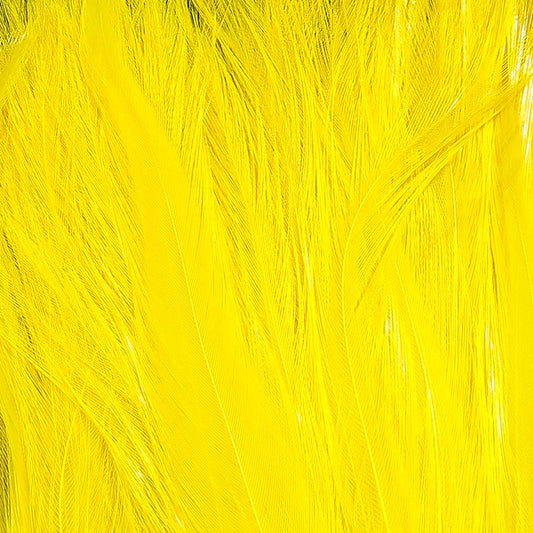 Wapsi Neck Hackle Strung - Yellow