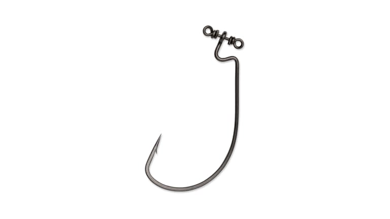 VMC Spinshot Wide Gap Hook #2/0 Black Nickel - 4pk