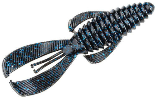 Strike King Rage Bug - Black Blue Flake  7pk